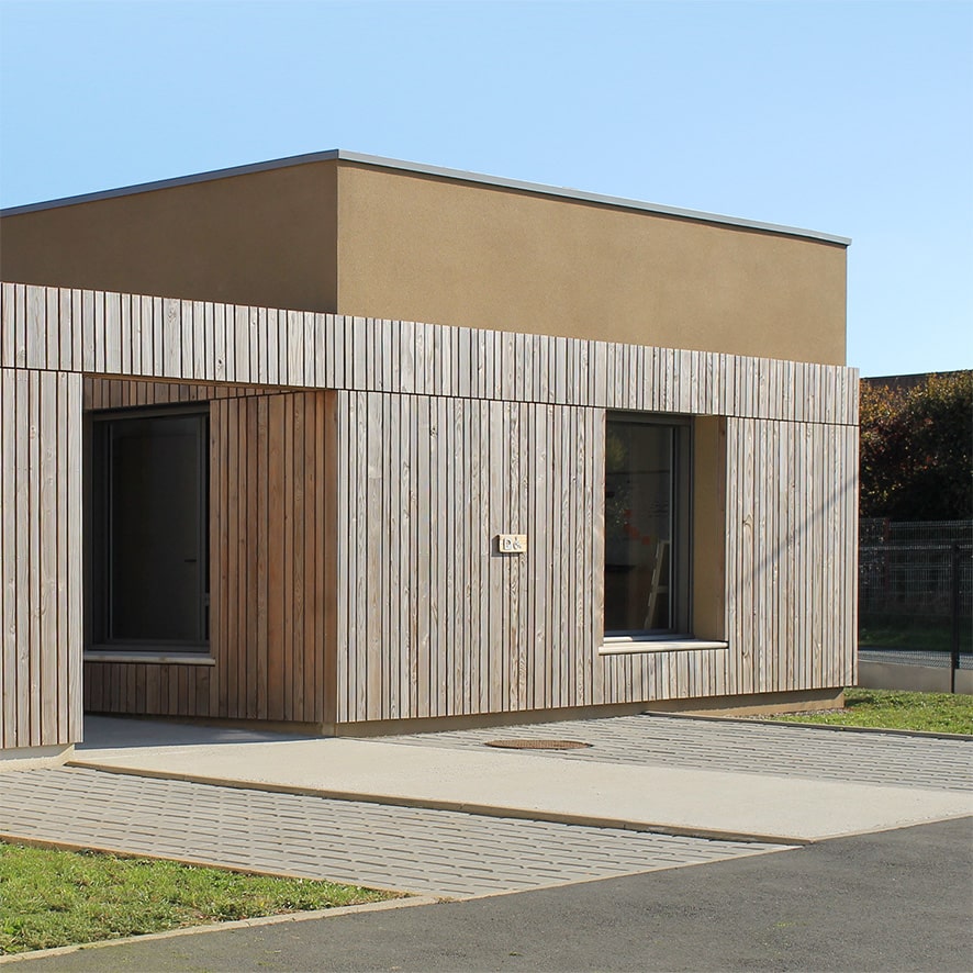 Agrandissement et requalification de bureaux à Tiffauges par L’uni•e Architecte